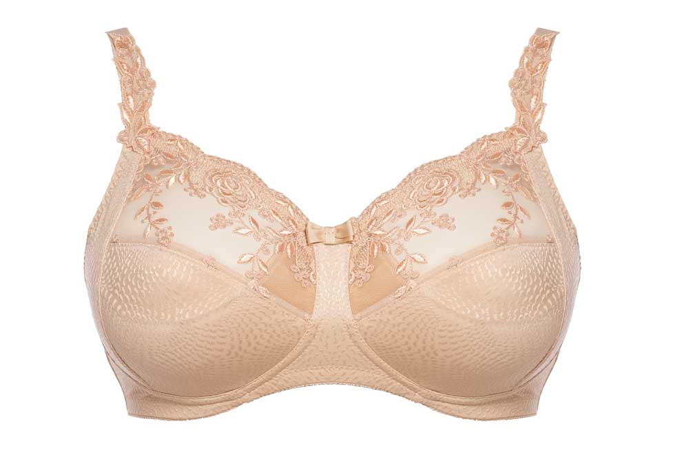 Ulla Komfort BH Ella 36 / 28 -L-Cup bisquit