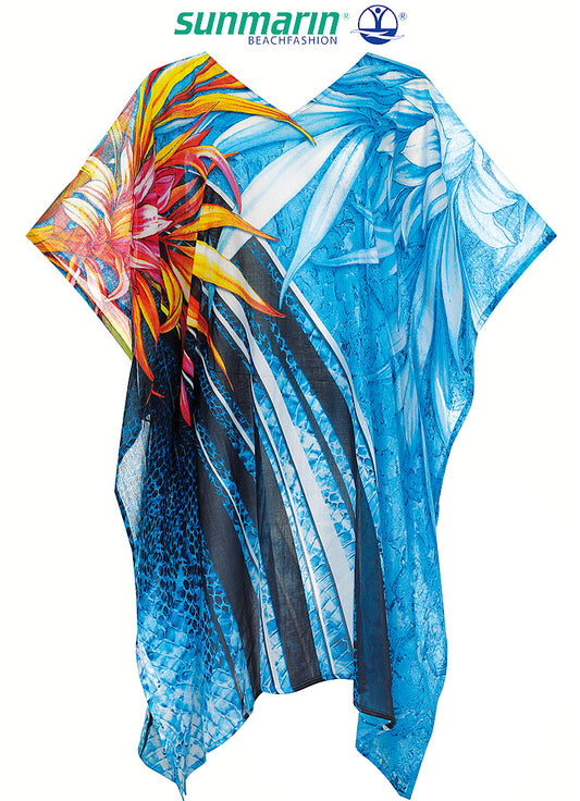 Luftiger Poncho Ischia 13685