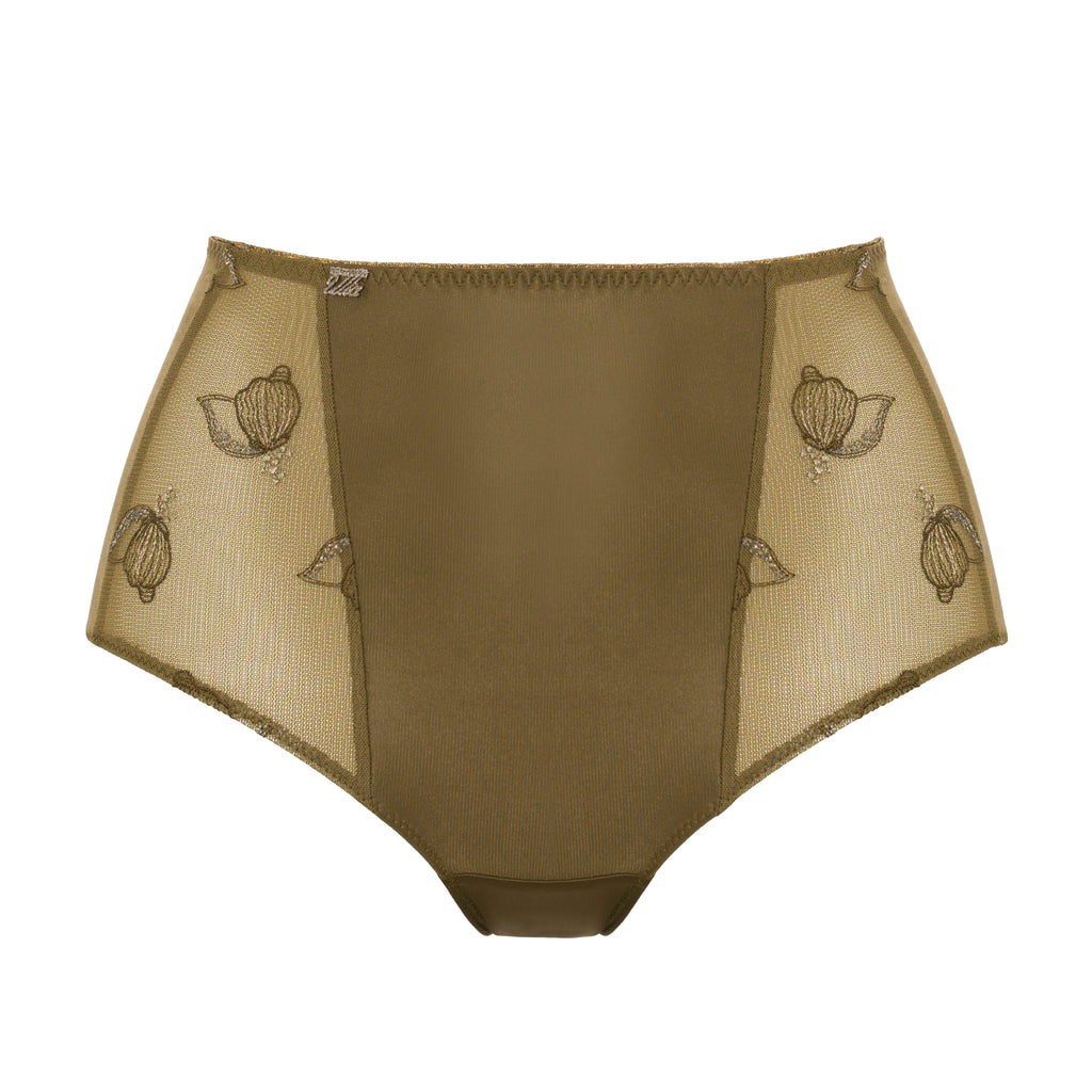 Miederslip "Ulla" oliv 75/10