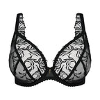 PrimaDonna Solisse Plunge-BH 0163644 – tiefes Dekolleté – Cups C–G – schwarz