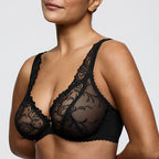 PrimaDonna Solisse Plunge-BH 0163644 – tiefes Dekolleté – Cups C–G – schwarz
