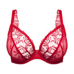 PrimaDonna Solisse Plunge-BH 0163644 – tiefes Dekolleté – Cups C–G – true red