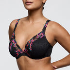 PrimaDonna Miyara Plunge-BH 0163622 – halb gepolstert – Cups C–G – floral eclipse