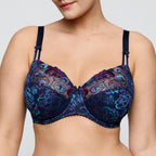 PrimaDonna San Angel Bügel-BH 0163490 – Vollschale – Cups B–I – water blue
